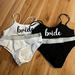 Bridal bundle! Includes bikinis, hats, bridal accessories